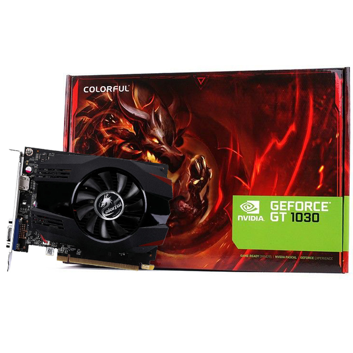 [GT1030 4G-V 4GB] Colorful GT1030 4G-V 4 GB DDR4 64 Bit DX12 Graphics Card