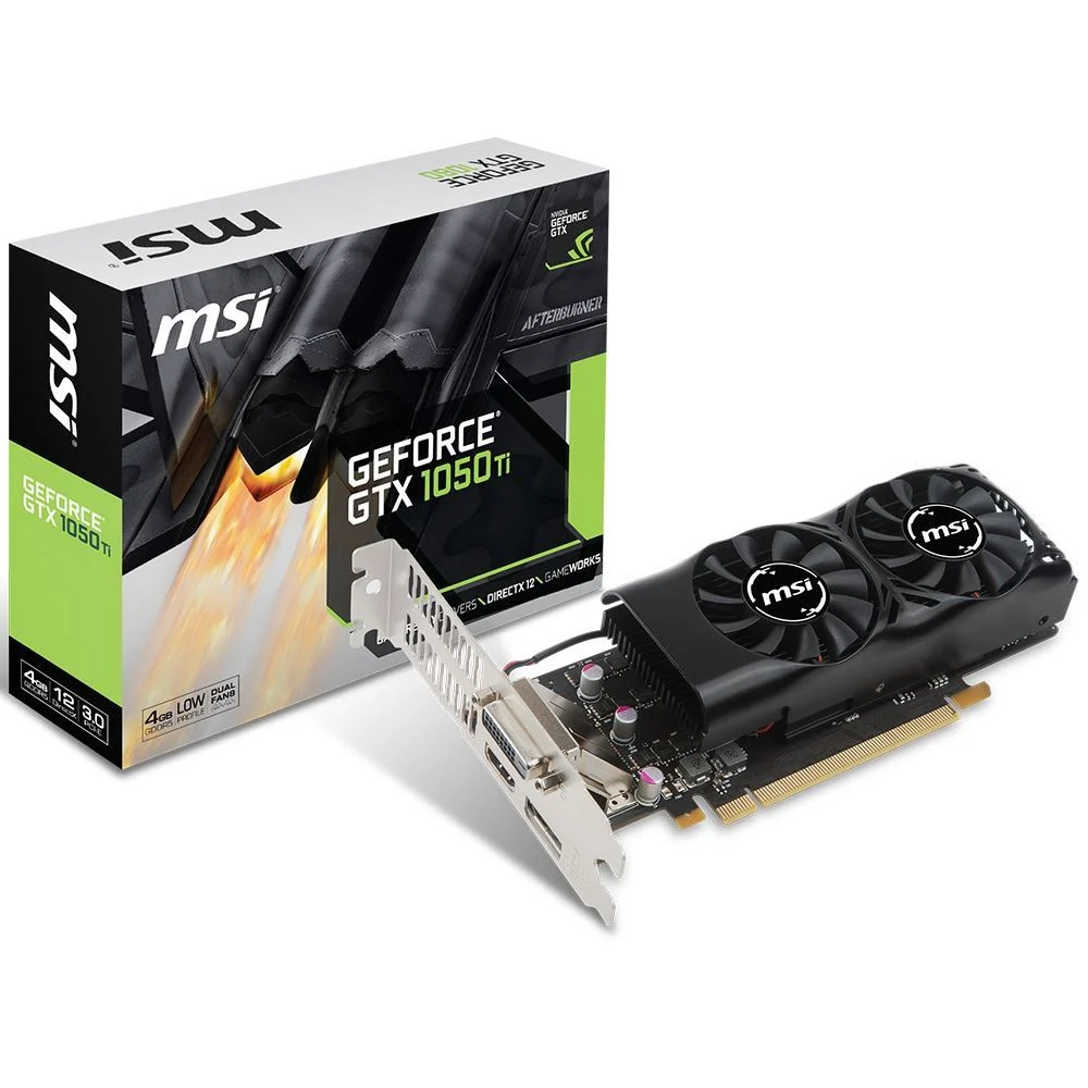 Msi GeForce GTX 1050 Ti 4GT LP 4GB GDDR5 128Bit Ekran Kartı