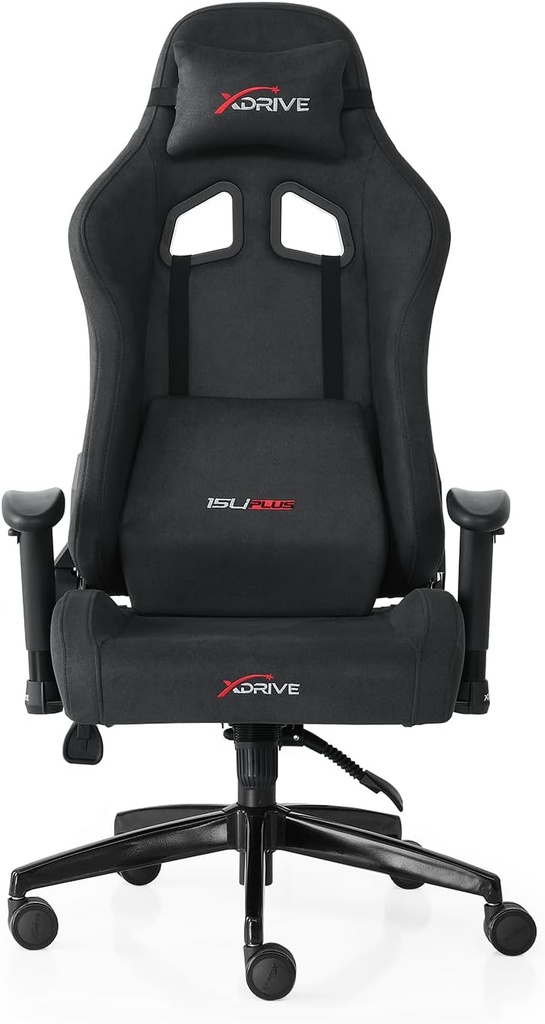 xDrive 15 Plus Professional Fabric Black Gaming Chair