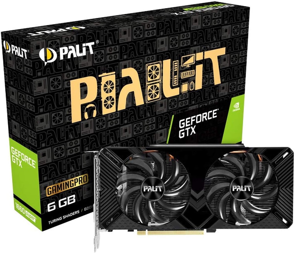 Palit GeForce GTX 1660 SUPER GP OC 6GB GDDR6 192 Bit Ekran Kartı