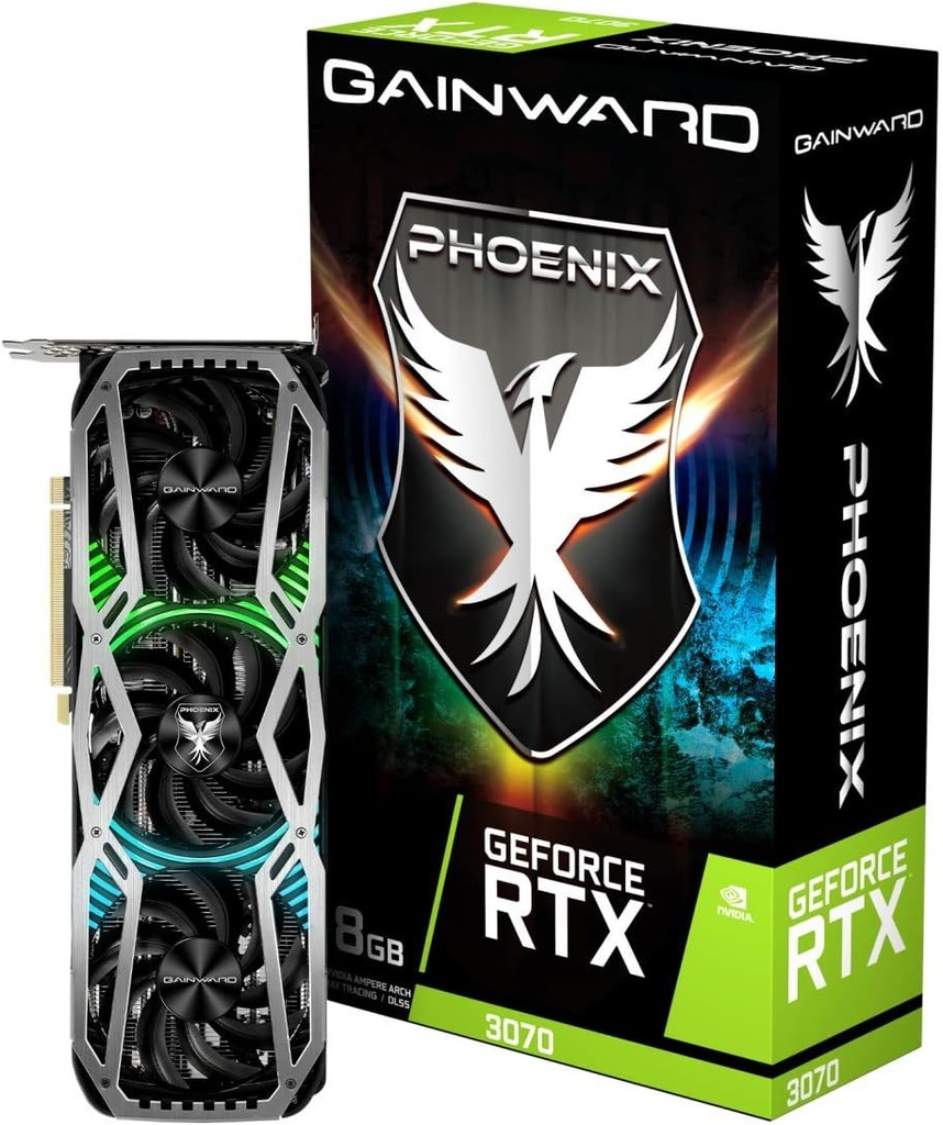 Gainward Phoenix RTX 3070 V1 LHR 8GB GDDR6 256 Bit Graphics Card