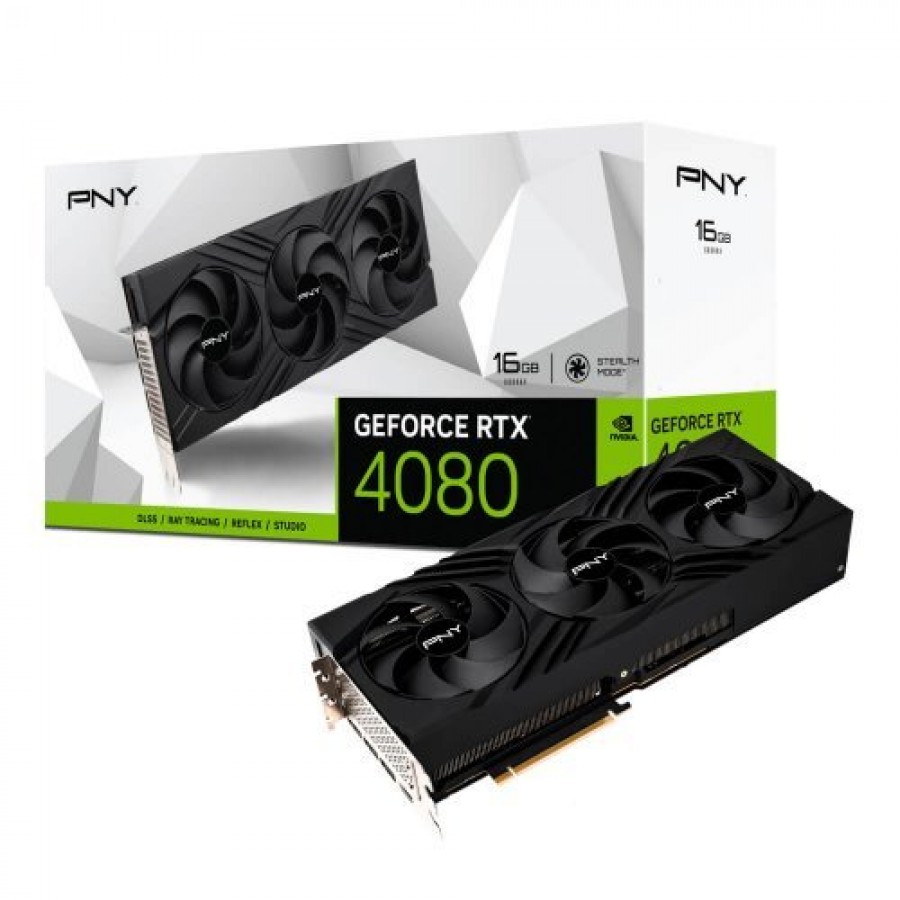 [VCG408016TFXPB1] Pny GeForce RTX 4080 TF Verto Edition 16GB GDDR6X 256 Bit Graphics Card