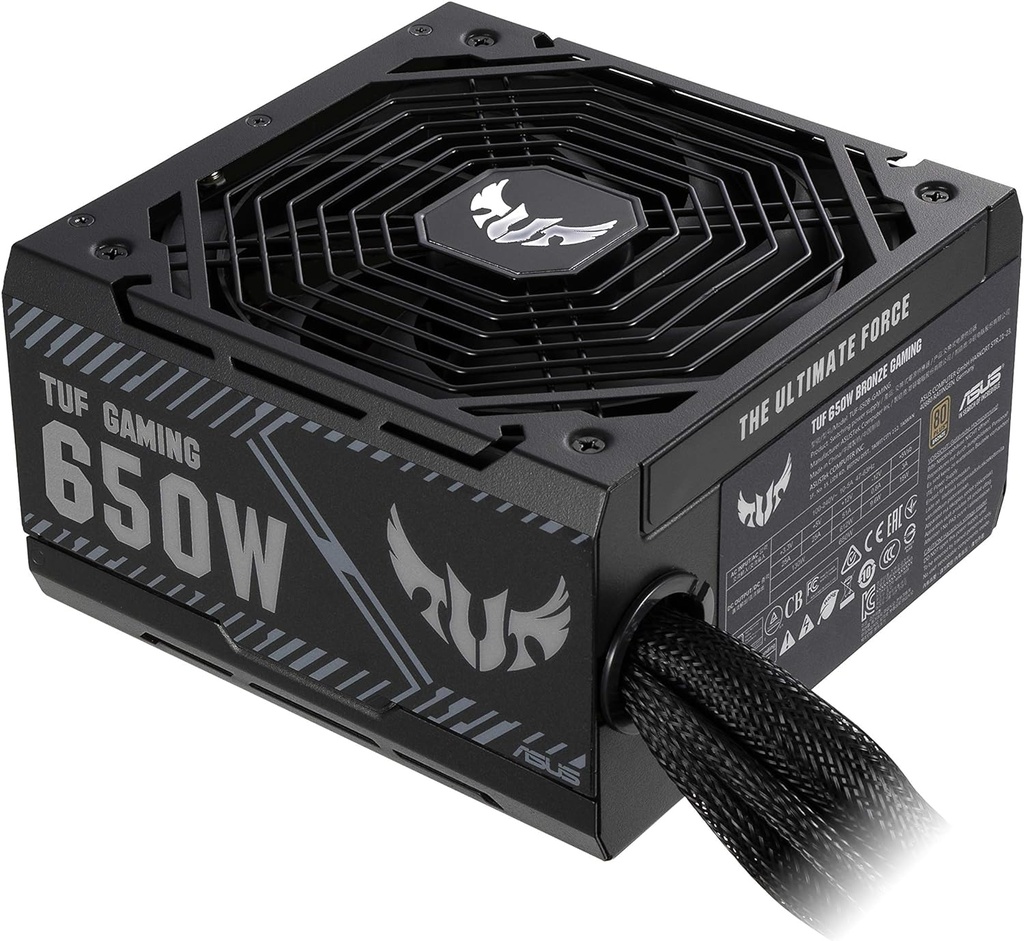 [TUF-GAMING-650B] Asus Tuf 650W 80+ Bronze Black Power Supply