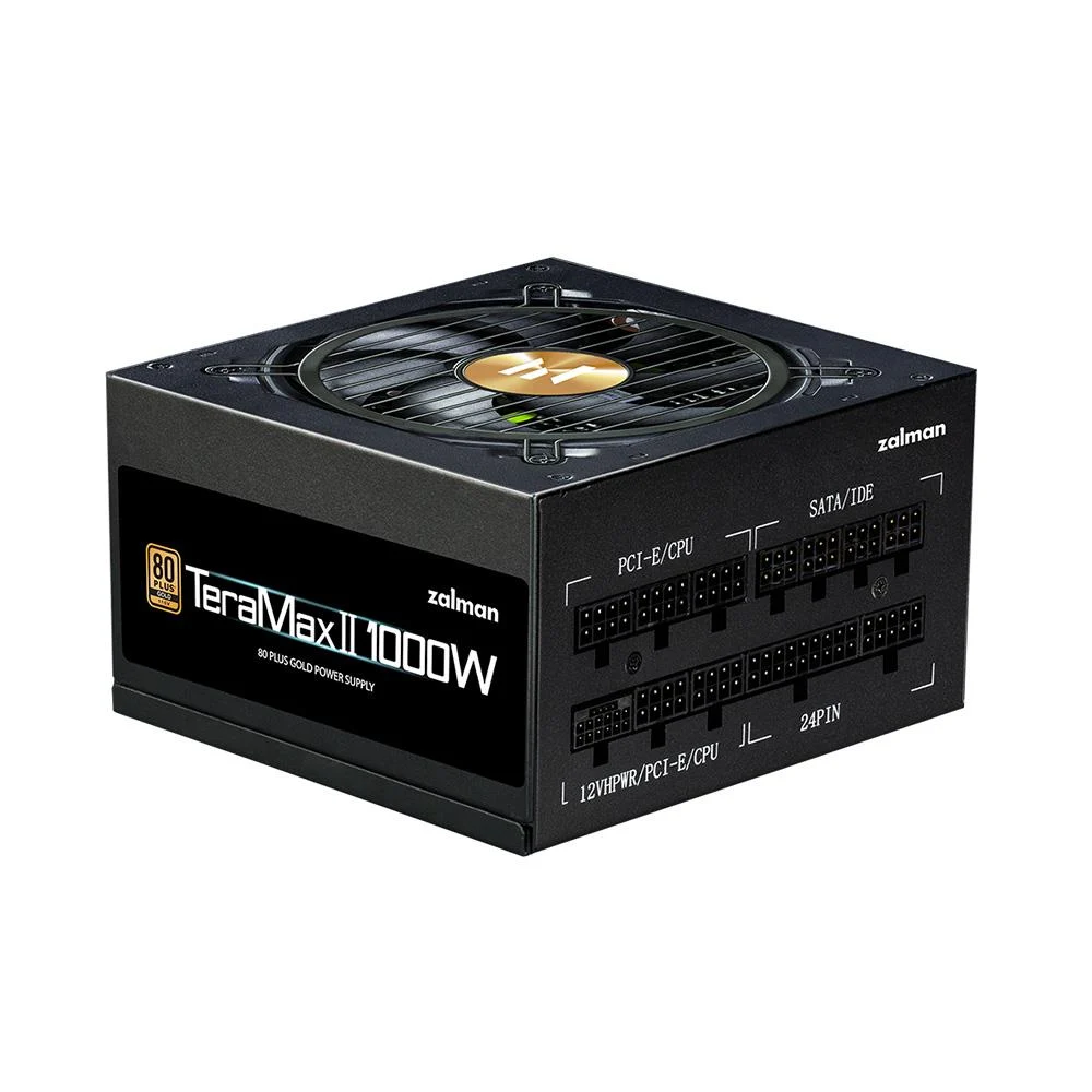 Zalman Teramax II ZM1000-TMX2 1000W 80+ Gold Black Power Supply