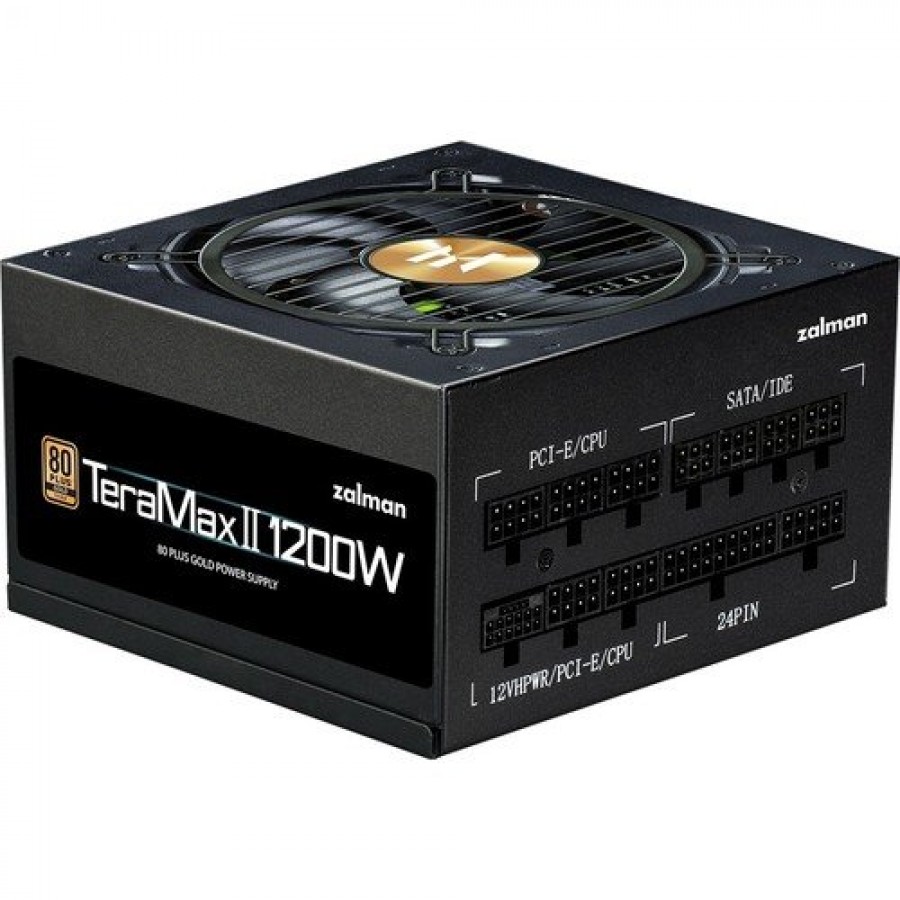 [ZM1200-TMX2] Zalman Teramax II ZM1200-TMX2 1200W 80+ Gold Black Power Supply