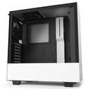 Nzxt H510 Compact CA-H510B-W1 ATX Fan White Gaming Case
