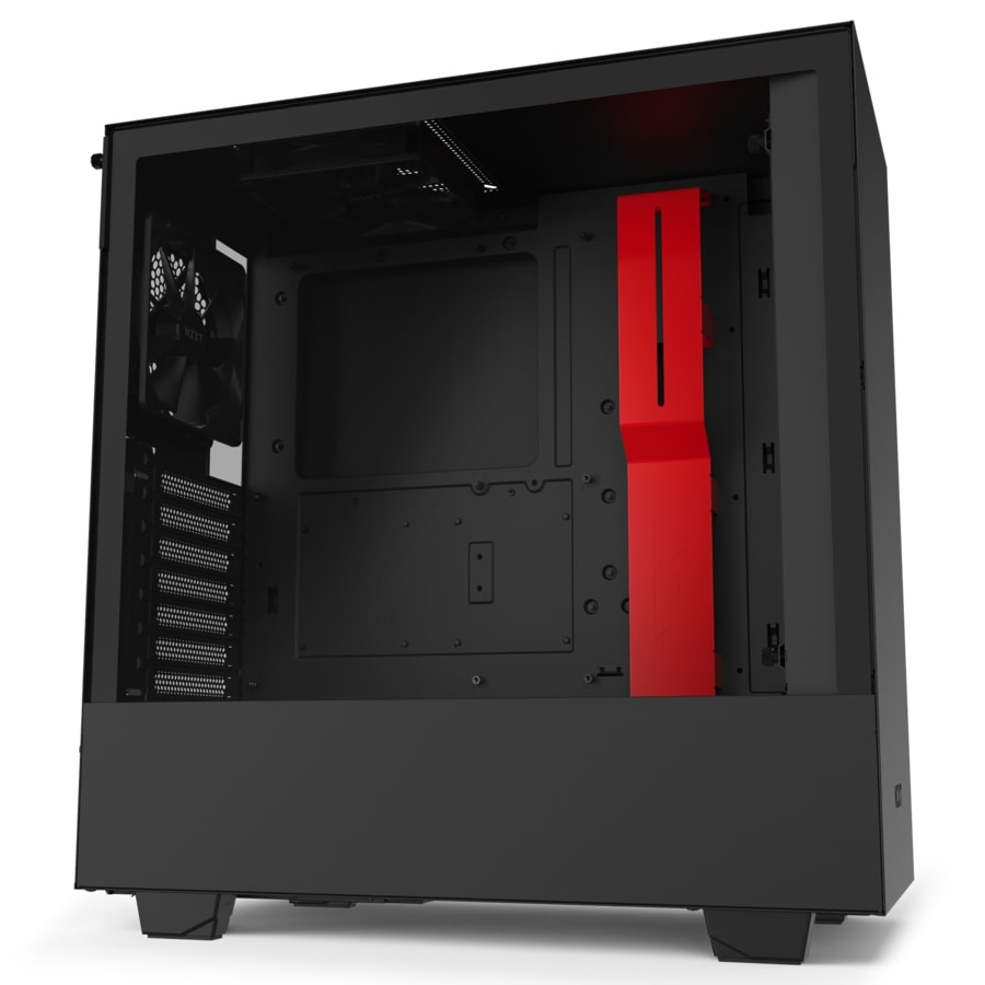 Nzxt H510 Compact CA-H510B-BR Fan ATX Black Gaming Case