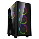 Gamemax Draco XD 650W 80+ Bronze Black Gaming Case