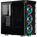 Corsair iCUE 465X RGB Led Fan ATX Black Gaming Case