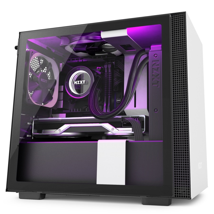 [CA-H210i-W1] Nzxt H210i CA-H210i-W1 Mini ITX Mat Beyaz Oyuncu Kasası