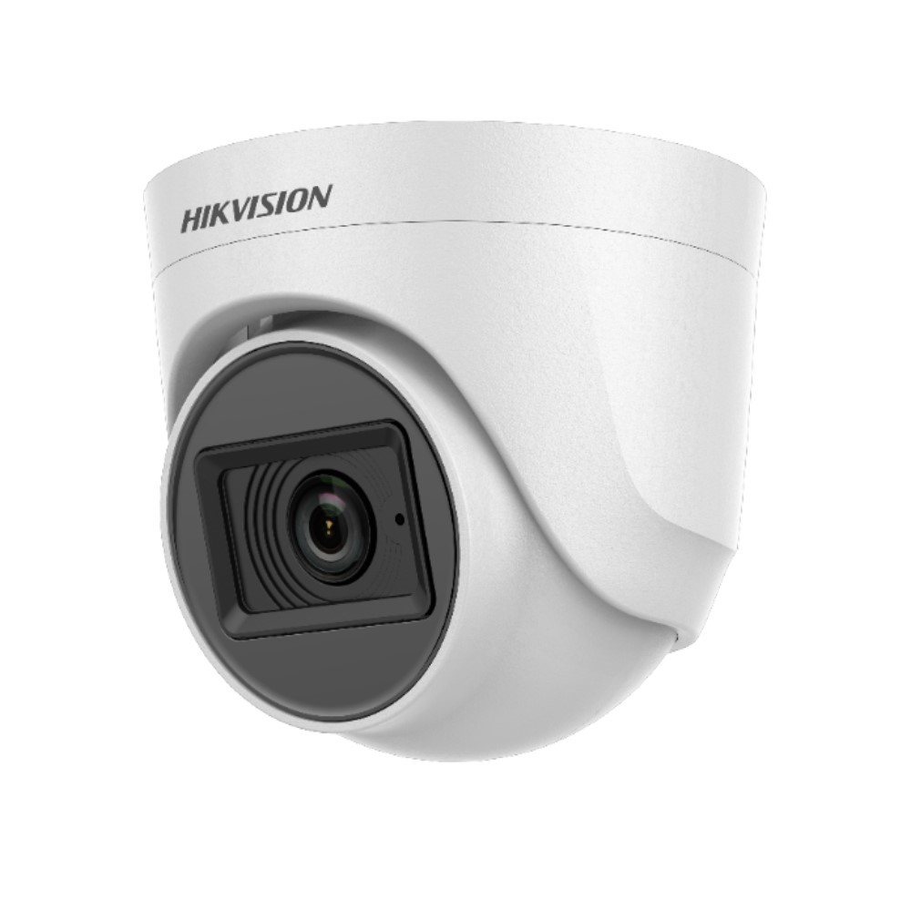 [DS-2CE76D0T-ITPFS] Hikvision DS-2CE76D0T-ITPFS 2 MP 2.8mm Sesli Analog Dome Güvenlik Kamerası