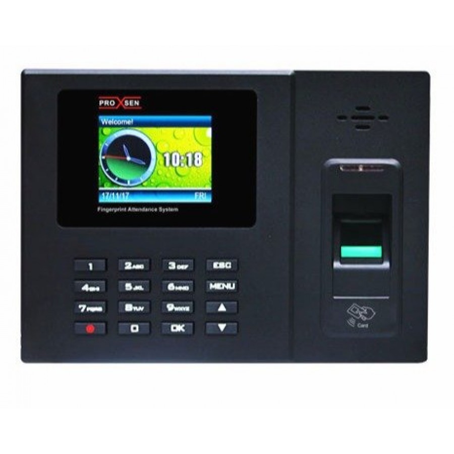 Proxsen PS-4051-ID 125 Khz Proximity Parmak İzi,Kart, Şifre 2,4" Renkli Tft Ekran