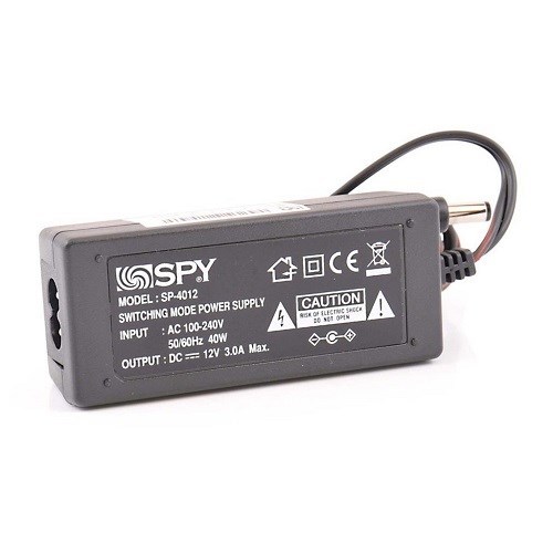 [SP-4012] SPY SP-4012 12V 3Ah SwitchMode Security Camera Adapter