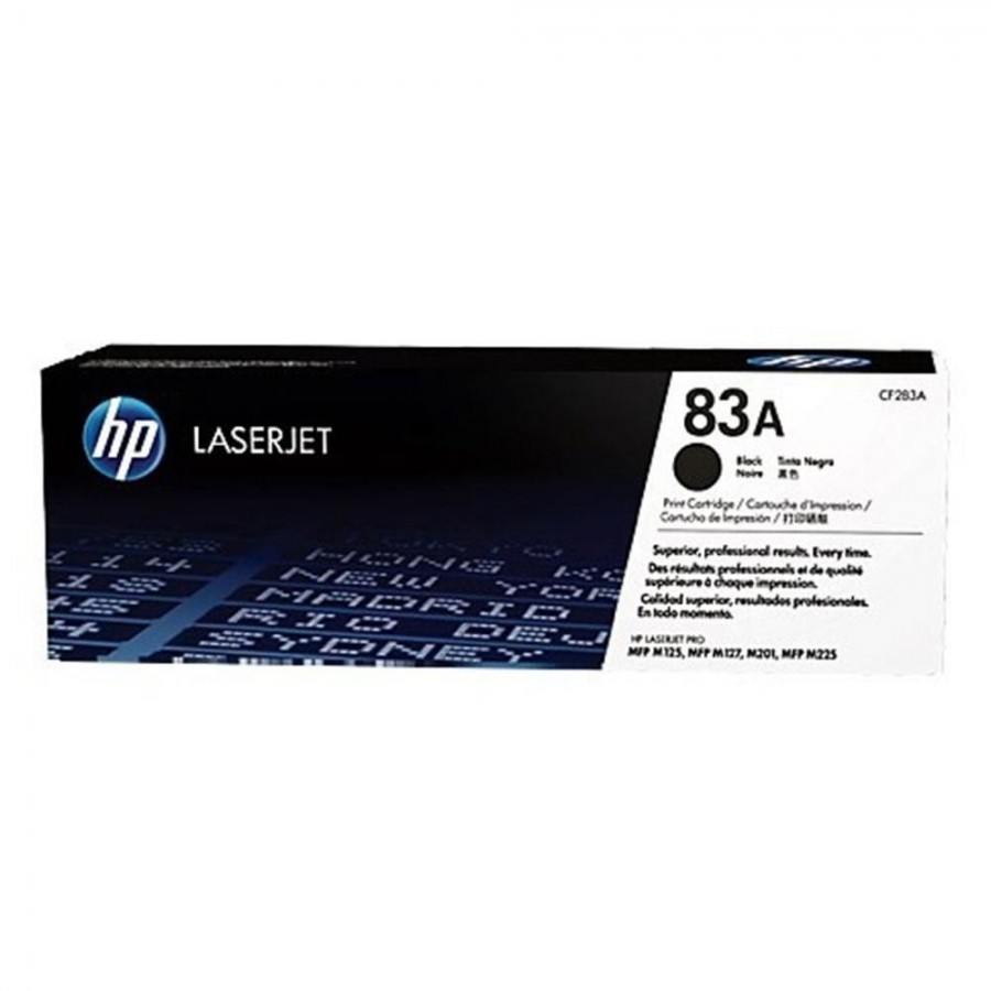 HP CF283A 83A Original LaserJet Toner, Siyah