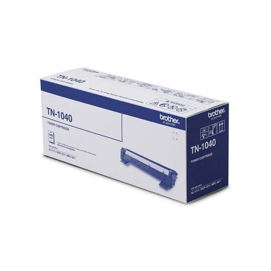 Brother TN1040 TN-1040 Original LaserJet Toner, Black