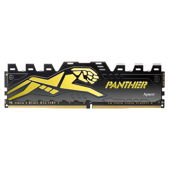 Apacer Panther Black-Gold 8 GB DDR4 3200 MHz CL16 Oyuncu PC Ram