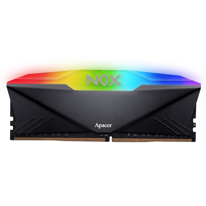 [AH4U08G32C28YNBAA-1] Apacer Nox Rgb Aura Black 8 GB (1x8) 3200 MHz CL16 Gaming PC Ram