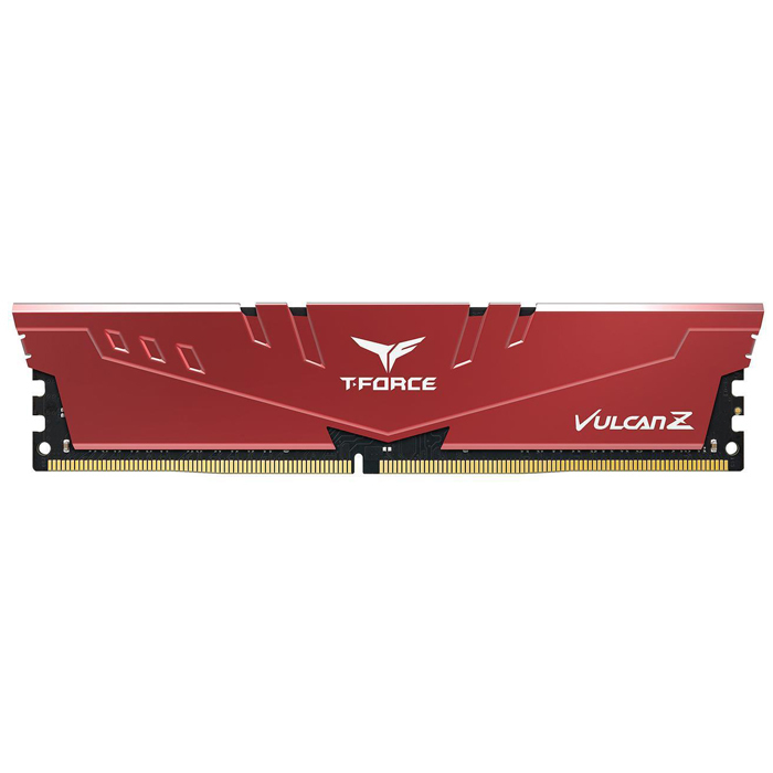 [TLZRD48G3200HC16C01] Team T-Force Vulcan Z Red 8 GB DDR4 3200 MHz CL16 Gaming PC Ram