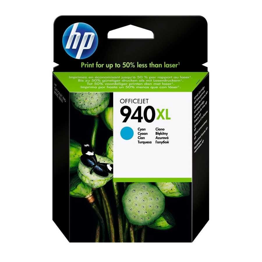 [C4907A] HP C4907A 940XL Orijinal Mürekkep Kartuşu, Mavi