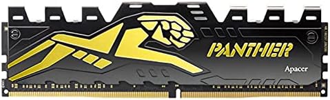 [AH4U16G32C08Y7GAA-1] Apacer Panther Black-Gold 16 GB (1x16GB) DDR4 3200Mhz Gaming PC Ram