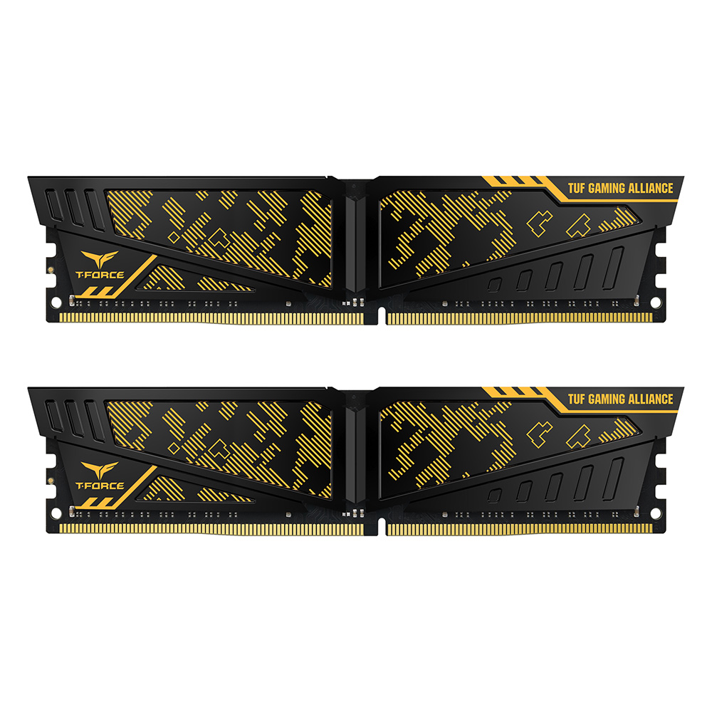 [TLTYD416G3200HC16CDC01] Team T-Force Vulcan TUF Alliance 16 GB (2x8) DDR4 3200 MHz CL16 Oyuncu PC Ram
