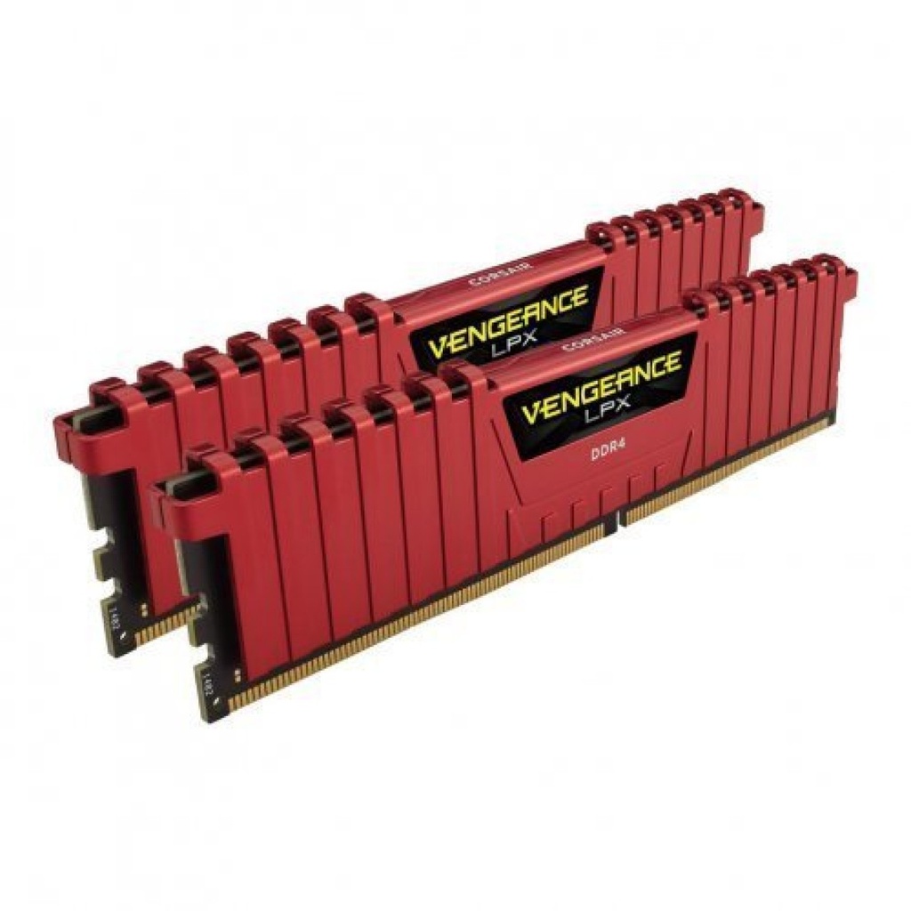 Corsair Vengeance LPX 16GB (2x8GB) DDR4 2400MHz C14R Red Gaming PC Ram