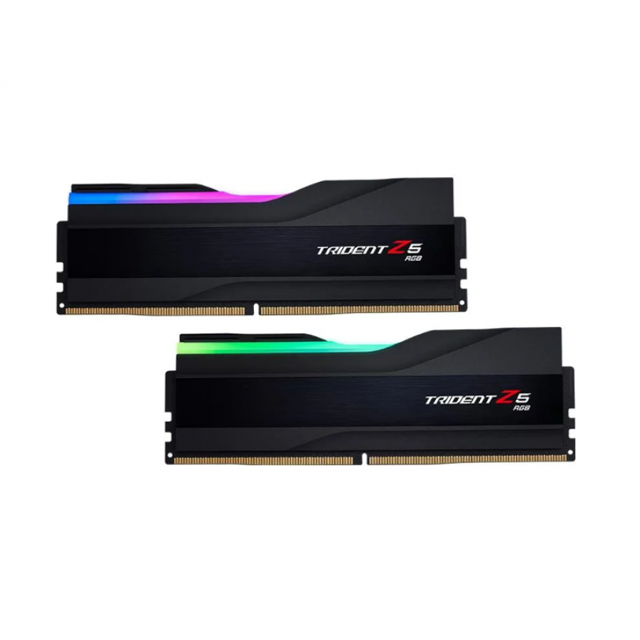 [F5-5600J2834F32GX2-TZ5RK] G.Skill Trident Z5 RGB 64 GB (2x32GB) 5600 MHz DDR5 CL28 Oyuncu PC Ram