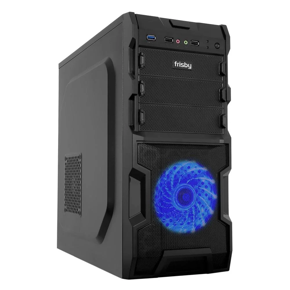 [FC-8865G] Frisby FC-8865G Led Fanlı 650W ATX Siyah Oyuncu Kasası