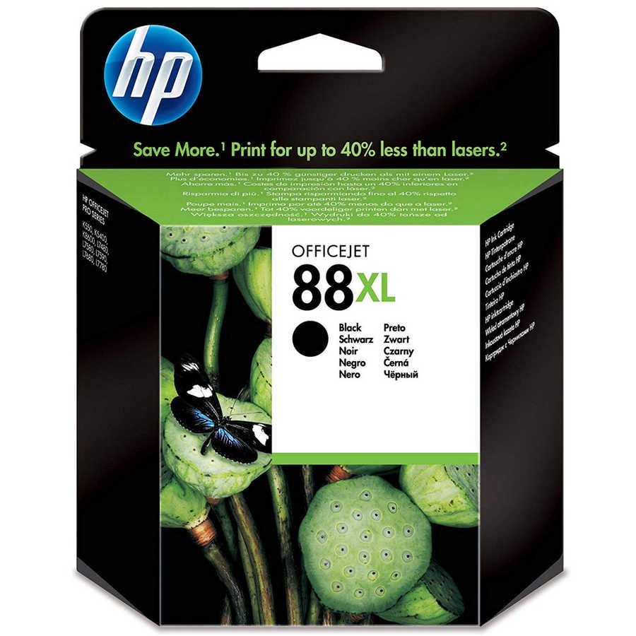 HP C9396A 88XL Original Ink Cartridge, Black