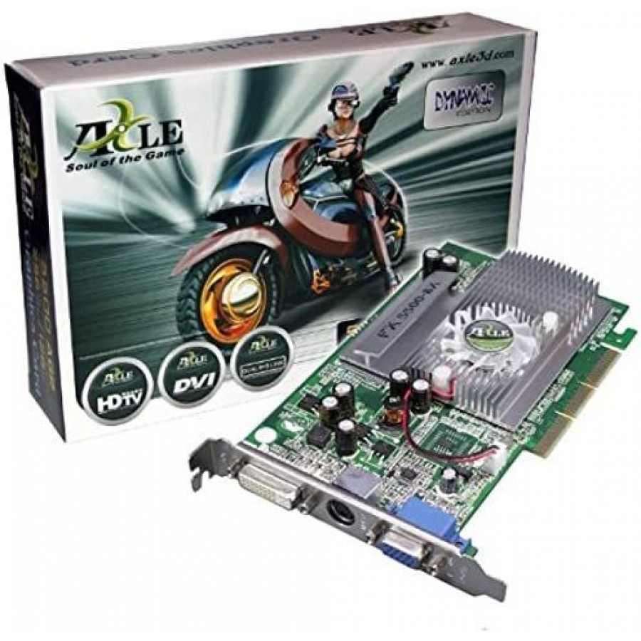 [AX-55/256D1A8CDT] Axle Nvidia GeForce 5500 FX 256 MB Graphics Card