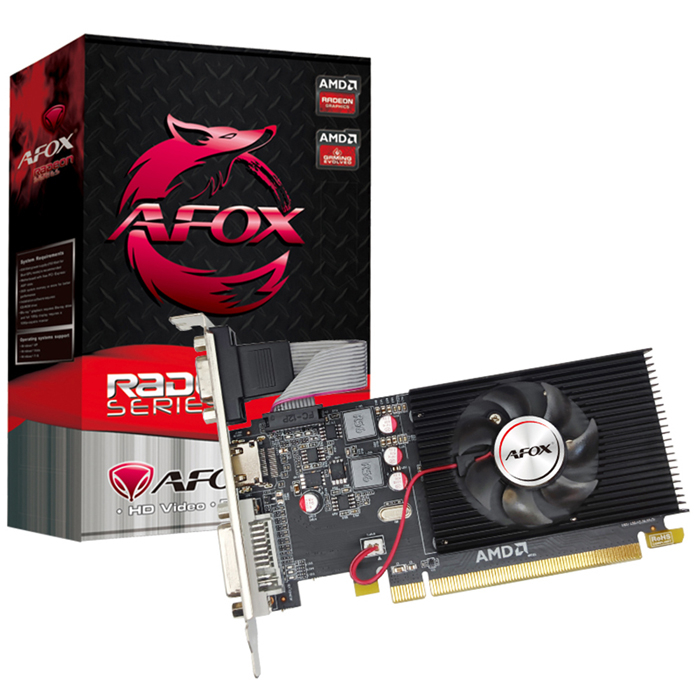 [AF5450-2048D3L4] Afox Radeon HD 5450 2GB DDR3 64Bit DX11 Ekran Kartı