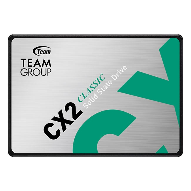 [T253X6256G0C101] Team CX2 Series 256GB 520/430MB/s 2.5" Sata 3 SSD Disk