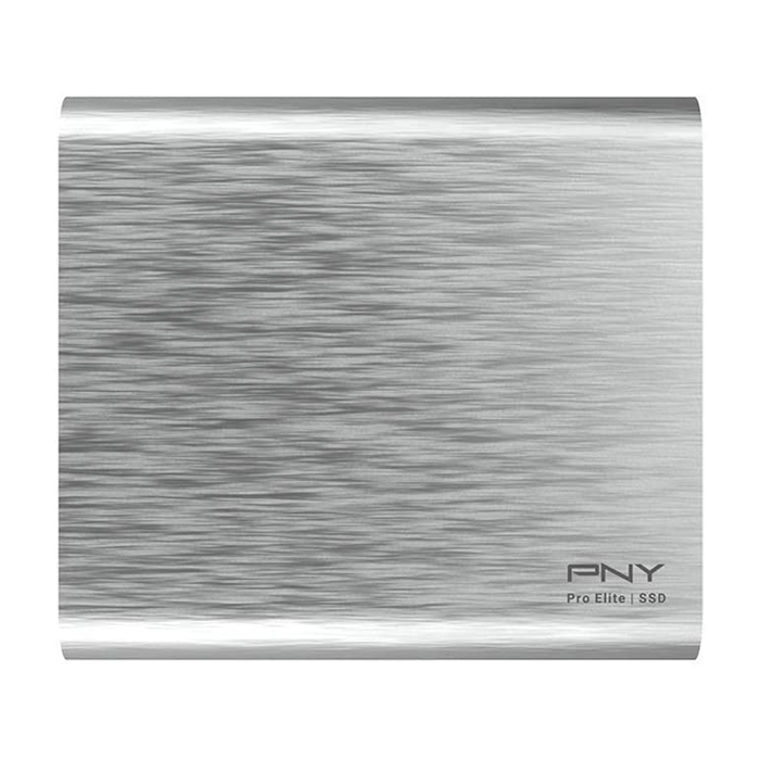 [PSD0CS2060SB-250-RB] Pny Pro Elite Silver 250GB USB 3.1 Gen2 Type-C Portable SSD Disk