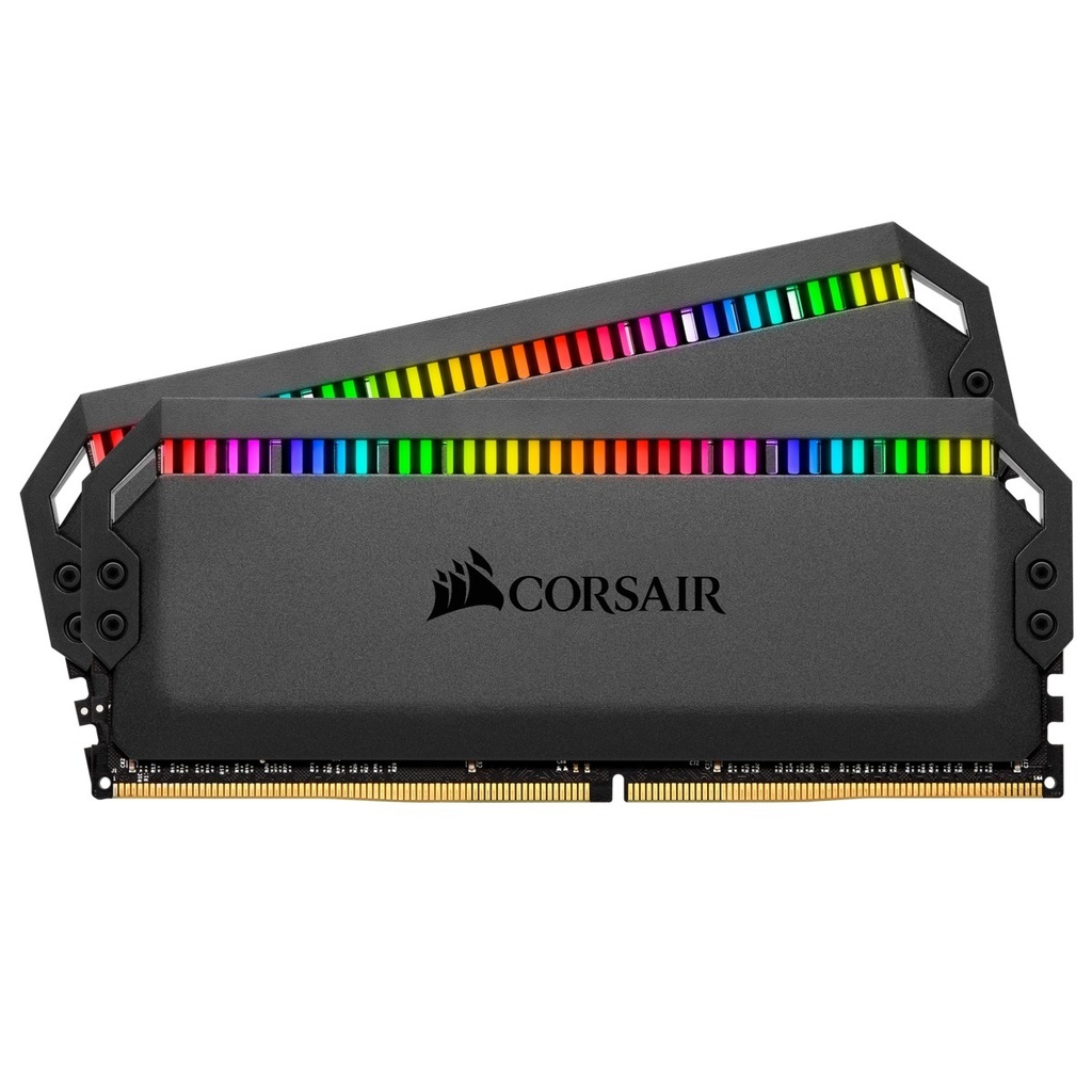 [CMT16GX4M2C3200C16] Corsair Dominator Platinum RGB 16GB (2x8GB) DDR4 3200MHz Gaming PC Ram