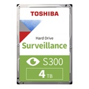 Toshiba S300 HDWT840UZSVA Surveillance 4TB 256MB 5400Rpm 3.5" Sata 3 24/7 Security Disk