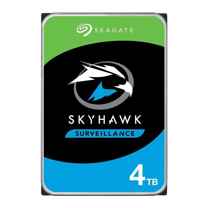 [ST4000VX016] Seagate SkyHawk 4TB Sata 3.0 5400 RPM 3.5"256MB 5400RPM RV Sensör, 7/24 Güvenlik Diski