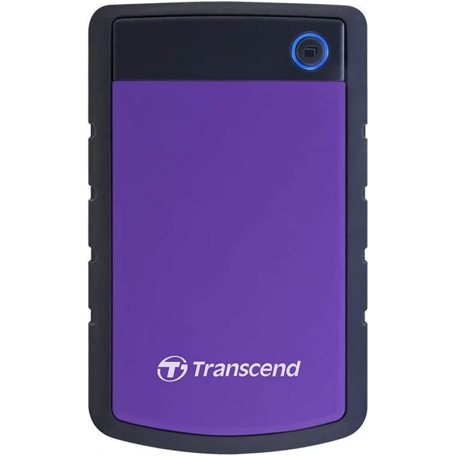 [TS2TSJ25H3P] Transcend Storejet 2TB USB 3.0 Purple Portable Harddisk
