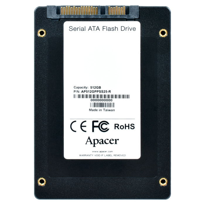 Apacer PPSS25-R 512GB 2.5¨ SATA3 NAS SSD Disk