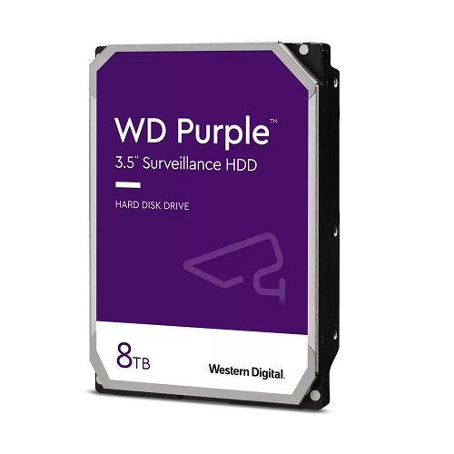 Western Digital Purple WD84PURZ 3 5" 8TB 128MB 5640 RPM 7/24 Güvenlik HDD