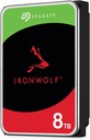 Seagate IronWolf 3,5" 8TB 256MB 7200 RV Sensör, Sata 3, 7/24 Nas Diski