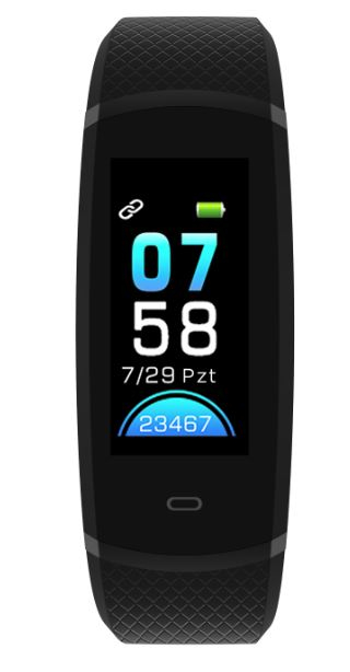 [HX11] Lenovo HX11 Pedometer Waterproof Smart Bracelet, Black