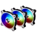 Lian Li Bora Digital Silver BR 3x120mm RGB PWM Silver Case Fan