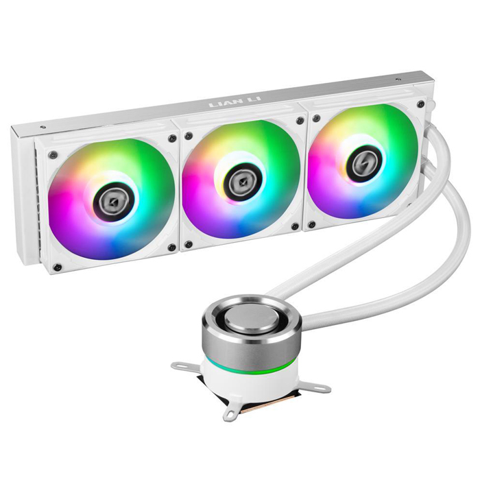 [G89.GA360A.01] Lian Li Galahad AIO 360mm White RGB Processor Liquid Cooler