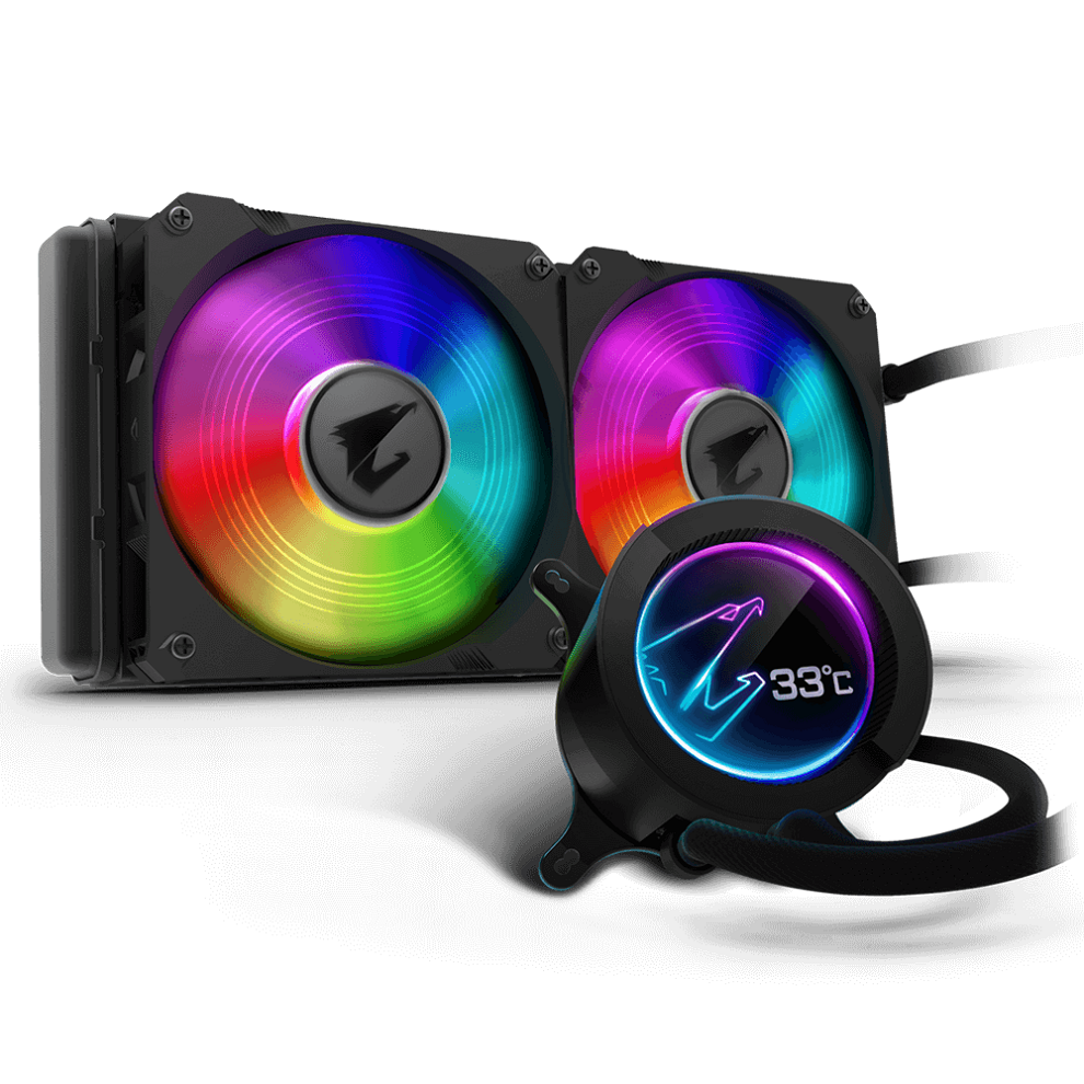 [AORUS LIQUID COOLER 280] Gigabyte Aorus Liquid Cooler 280 RGB 280mm İşlemci Sıvı Soğutucu