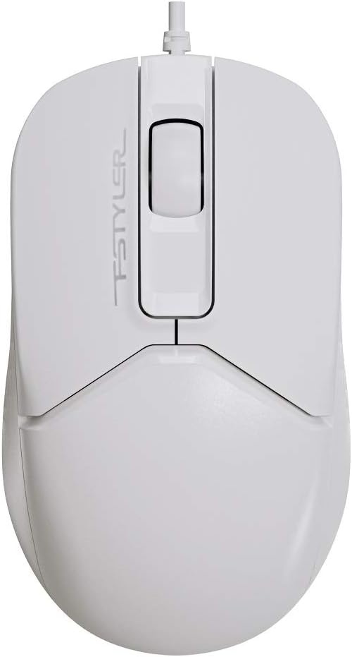 [FM12-Beyaz] A4 Tech FM12 White Wired Optical Mouse