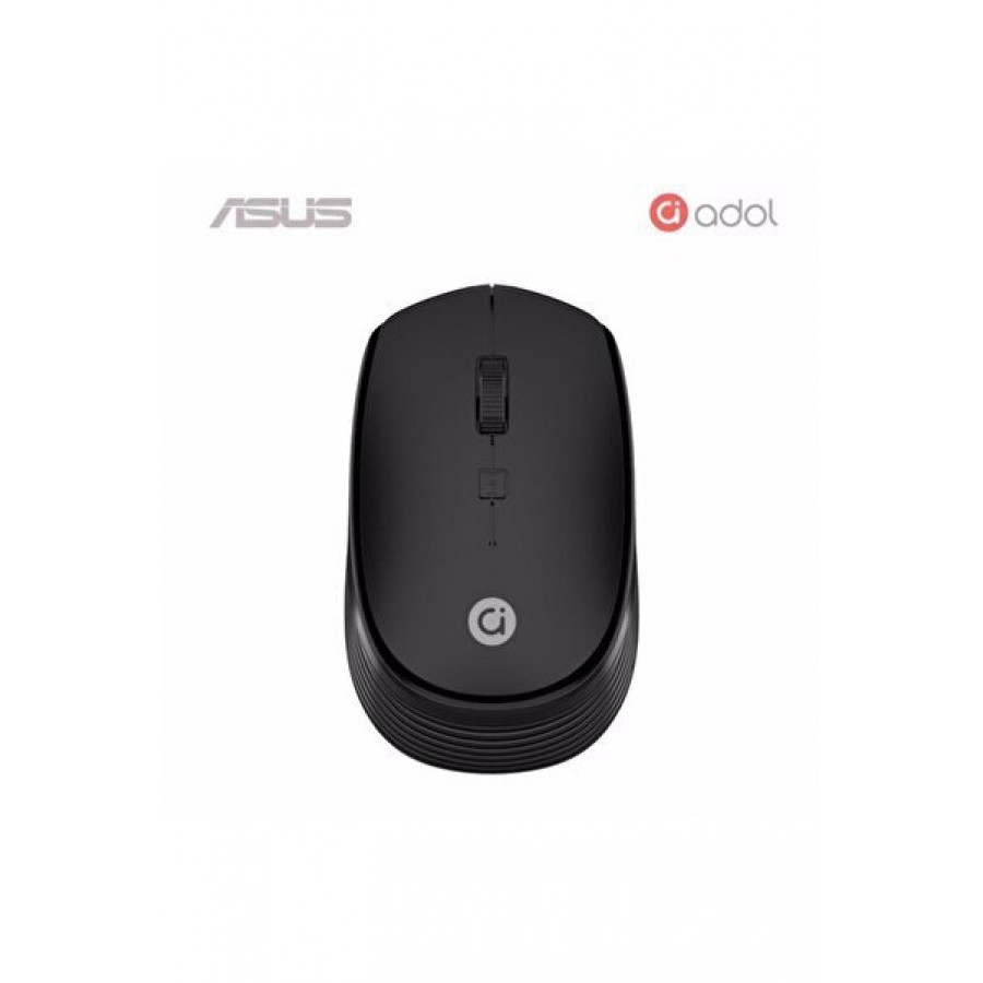 Asus Adol MS002 Wireless Black Optical Mouse