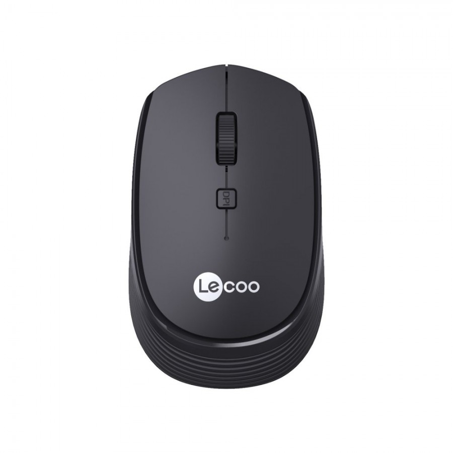 Lenovo Lecoo WS202 Black Optical Wireless Mouse