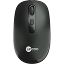 Lenovo Lecoo WS205 Black Wireless Optical Mouse