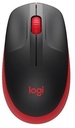 Logitech M190 Red Wireless Optical Mouse