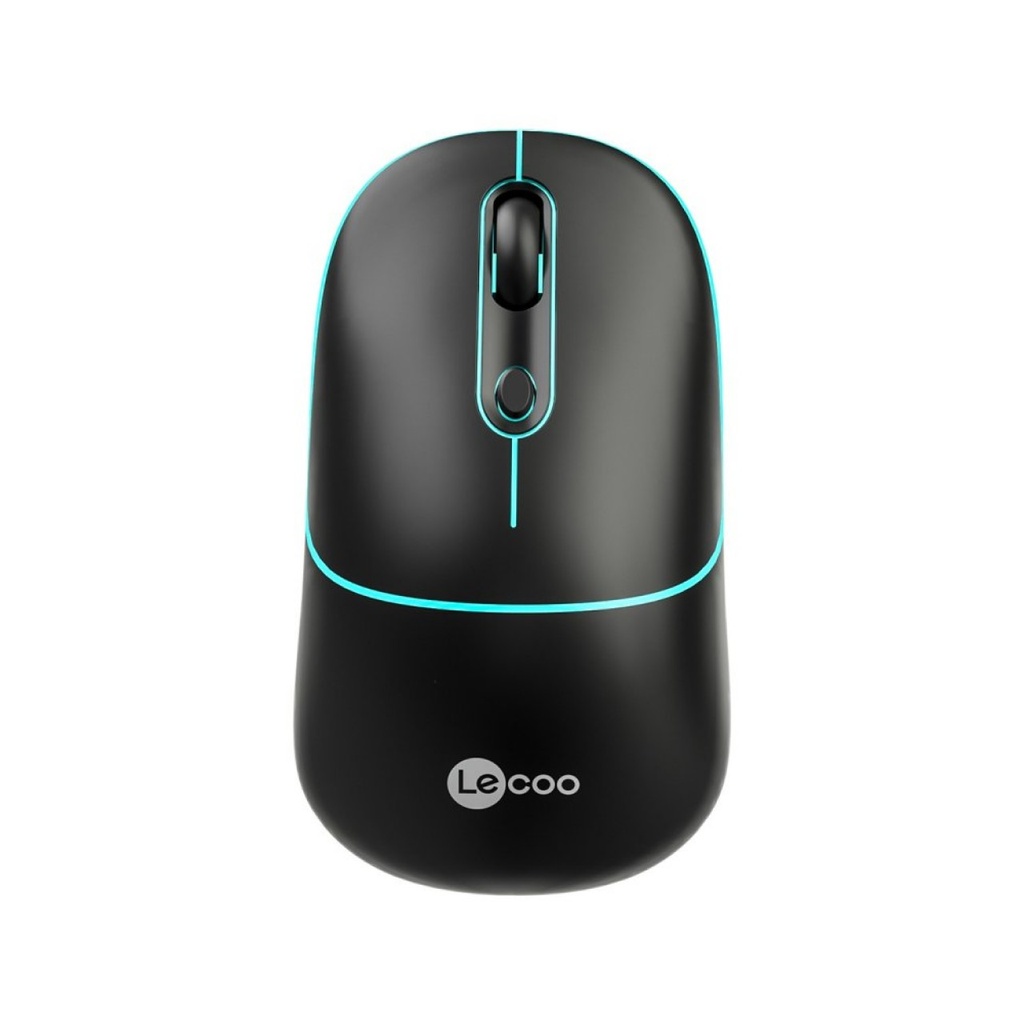 [WS210-S] Lenovo Lecoo WS210 Black Wireless Optical Mouse